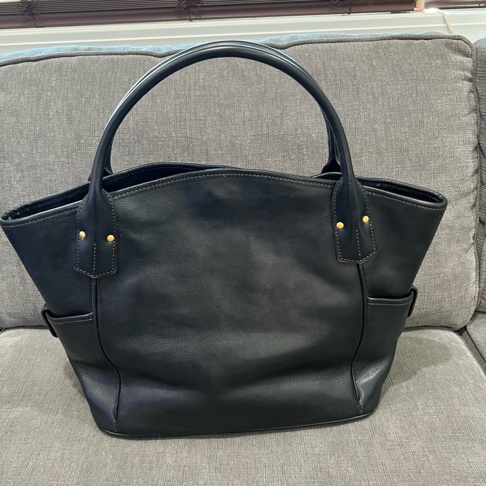Dooney & Bourke large Leather Tote Bag - Picture 2 of 11